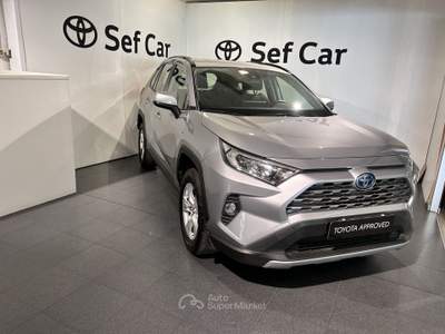 Toyota RAV4 2.5 HV (218CV) E-CVT 2WD Active Argento usata Milano