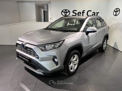 Toyota RAV4 2.5 HV (218CV) E-CVT 2WD Active Argento usata Milano