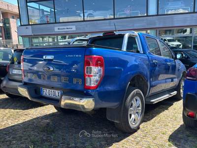 Ford Ranger Ranger 2.0 tdci double cab Limited 170cv auto Blu/Azzurro usata Mazzano