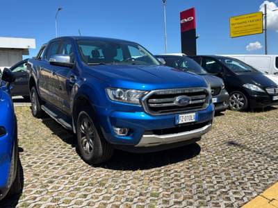 Ford Ranger Ranger 2.0 tdci double cab Limited 170cv auto Blu/Azzurro usata Mazzano