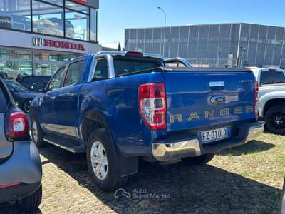 Ford Ranger Ranger 2.0 tdci double cab Limited 170cv auto Blu/Azzurro usata Mazzano
