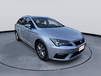 Seat Leon 1.6 TDI 115CV ST BUSINNES (85KW) - OK NEOPATENTATI - NON RICONDIZIONATA Argento usata Meda