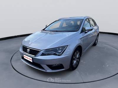 Seat Leon 1.6 TDI 115CV ST BUSINNES (85KW) - OK NEOPATENTATI - NON RICONDIZIONATA Argento usata Meda