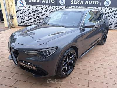 Alfa Romeo Stelvio Stelvio 2.2 t Ti Q4 210cv auto "Blindata" Grigio usata Casoria