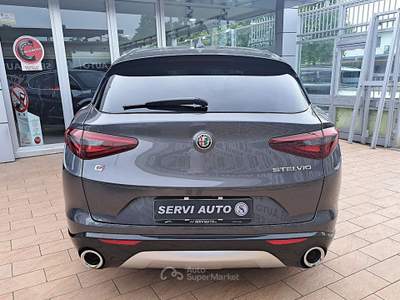 Alfa Romeo Stelvio Stelvio 2.2 t Ti Q4 210cv auto "Blindata" Grigio usata Casoria