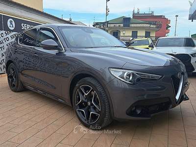 Alfa Romeo Stelvio Stelvio 2.2 t Ti Q4 210cv auto "Blindata" Grigio usata Casoria