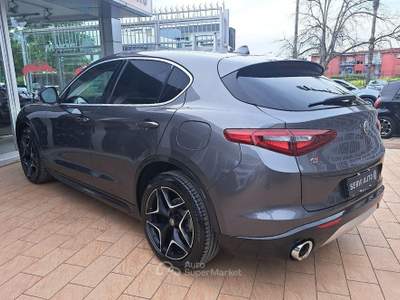 Alfa Romeo Stelvio Stelvio 2.2 t Ti Q4 210cv auto "Blindata" Grigio usata Casoria