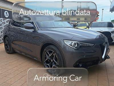 Alfa Romeo Stelvio Stelvio 2.2 t Ti Q4 210cv auto "Blindata" Grigio usata Casoria