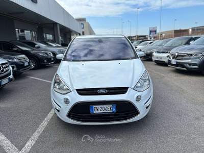 Ford S-Max S-Max 2.0 tdci  140cv 7 POSTI Bianco usata Lallio