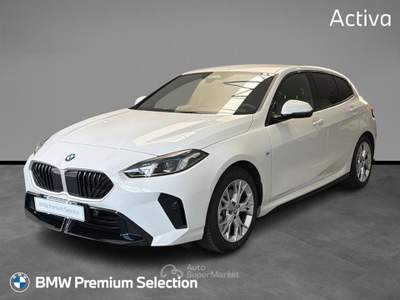 BMW Serie 1 120d 120d 48V MSport auto Bianco usata Trento