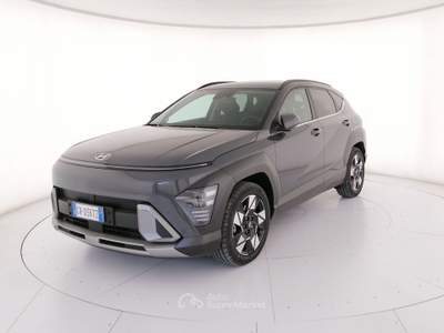 Hyundai Kona 1.6 gdi hev X Line 2wd 141cv dct Grigio usata Roma