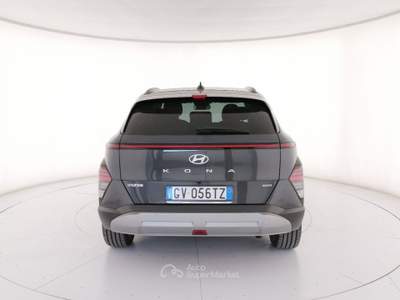 Hyundai Kona 1.6 gdi hev X Line 2wd 141cv dct Grigio usata Roma