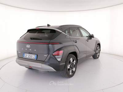 Hyundai Kona 1.6 gdi hev X Line 2wd 141cv dct Grigio usata Roma