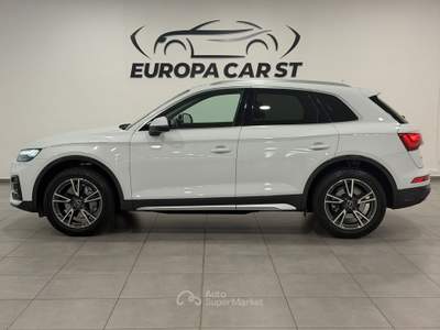 Audi Q5 40 TDI Busin. Advanced quattro S tronic Bianco usata Caresanablot