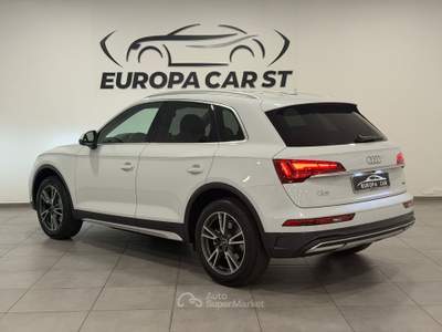 Audi Q5 40 TDI Busin. Advanced quattro S tronic Bianco usata Caresanablot
