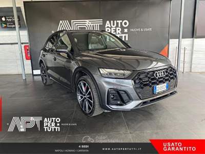 Audi Q5 Q5 40 2.0 tdi mhev 12V S line quattro s tronic Grigio usata Napoli