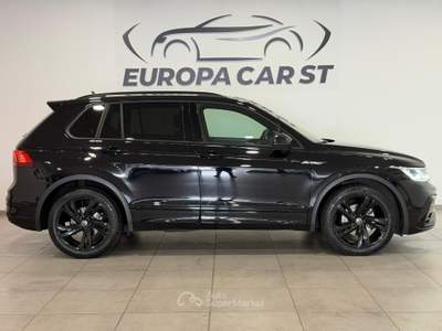 Volkswagen Tiguan 2.0 TDI SCR 150cv R-Line DSG Nero usata Caresanablot