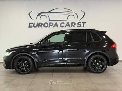 Volkswagen Tiguan 2.0 TDI SCR 150cv R-Line DSG Nero usata Caresanablot
