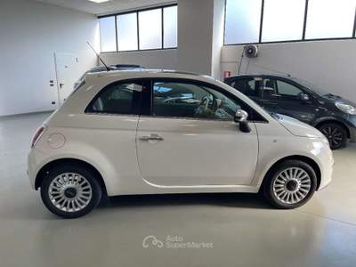 Fiat 500 1.2 Lounge 69cv Tetto Automatica Bianco usata Leno
