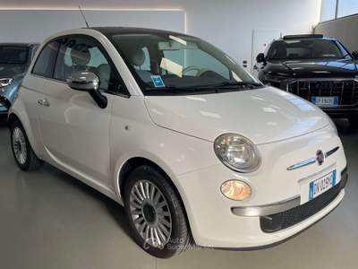 Fiat 500 1.2 Lounge 69cv Tetto Automatica Bianco usata Leno