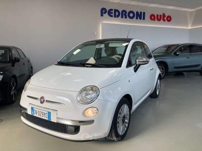 Fiat 500 1.2 Lounge 69cv Tetto Automatica Bianco usata Leno