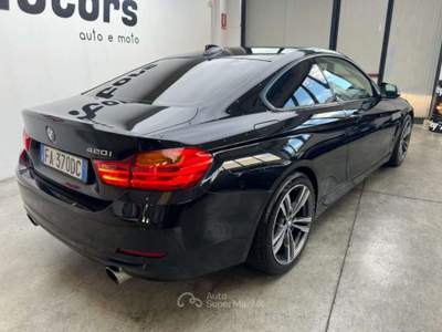 BMW Serie 4 420i 420 i Coupé Grigio usata Parma