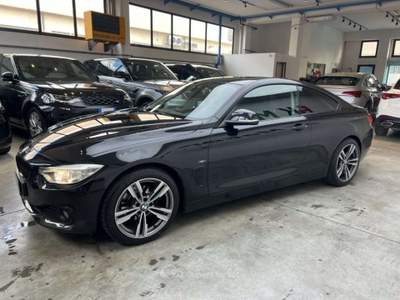 BMW Serie 4 420i 420 i Coupé Grigio usata Parma
