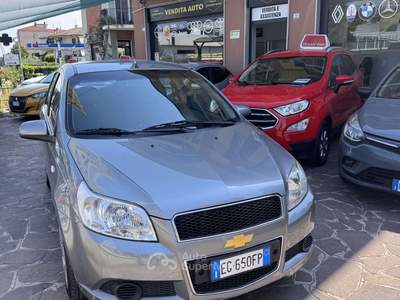 Chevrolet Aveo 5p 1.2 LT ecologic Gpl Neo Patentati Argento usata Lesmo