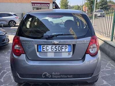 Chevrolet Aveo 5p 1.2 LT ecologic Gpl Neo Patentati Argento usata Lesmo