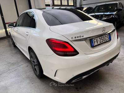 Mercedes-Benz Classe C d 4Matic Auto Premium AMG Bianco usata Parma