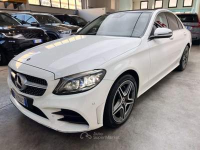 Mercedes-Benz Classe C d 4Matic Auto Premium AMG Bianco usata Parma