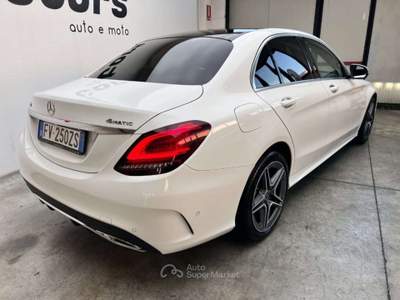Mercedes-Benz Classe C d 4Matic Auto Premium AMG Bianco usata Parma