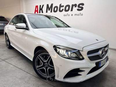 Mercedes-Benz Classe C d 4Matic Auto Premium AMG Bianco usata Parma