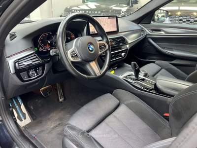 BMW Serie 5 518d 518 d 48V Touring Msport Blu/Azzurro usata Parma