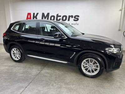 BMW X3 X3 xDrive20i 48V Nero usata Parma