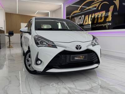 Toyota Yaris 1.4 Diesel Lounge Full Opt Bianco usata Qualiano