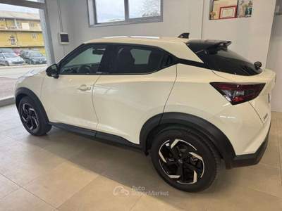 Nissan Juke 1.0 DIG-T 114 CV N-Connecta Bianco usata Spoltore