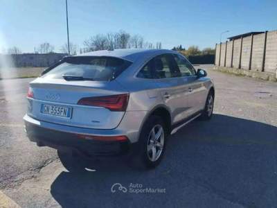 Audi Q5 Sportback 40 2.0 tdi Advanced 4x4 s-tronic GN353FN Argento usata Basiliano