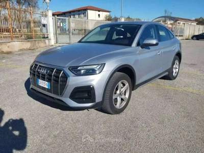 Audi Q5 Sportback 40 2.0 tdi Advanced 4x4 s-tronic GN353FN Argento usata Basiliano
