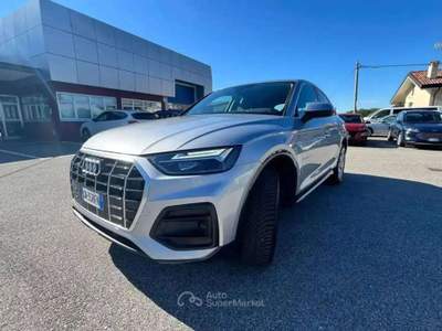 Audi Q5 Sportback 40 2.0 tdi Advanced 4x4 s-tronic GN358FN Argento usata Basiliano