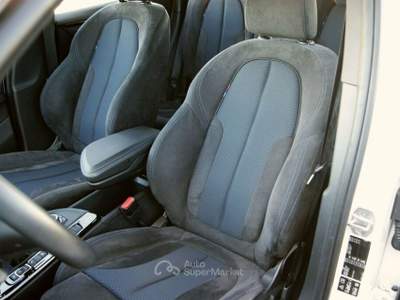 BMW X1 2018 BMW X1 xDrive18d AUT M-SPORT LED NAVI Wi-Fi Bianco usata Ponte In Valtellina