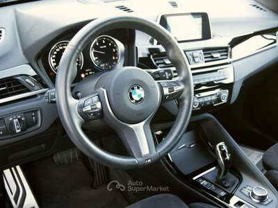 BMW X1 2018 BMW X1 xDrive18d AUT M-SPORT LED NAVI Wi-Fi Bianco usata Ponte In Valtellina