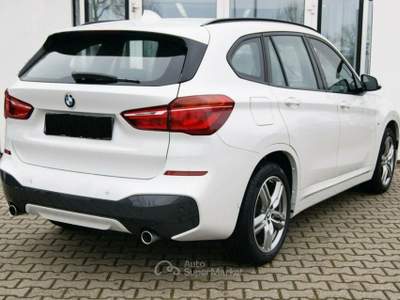 BMW X1 2018 BMW X1 xDrive18d AUT M-SPORT LED NAVI Wi-Fi Bianco usata Ponte In Valtellina