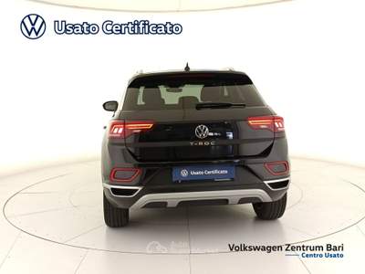 Volkswagen T-Roc 1.0 tsi style 110cv Nero usata Bari