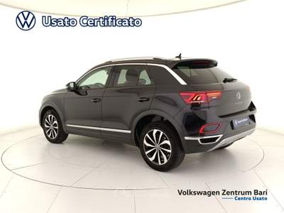 Volkswagen T-Roc 1.0 tsi style 110cv Nero usata Bari