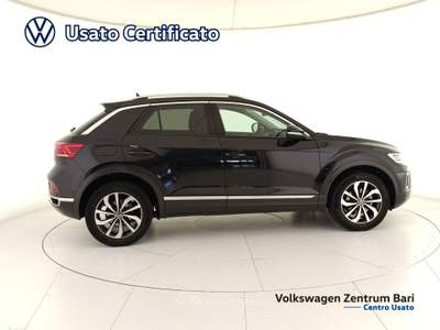 Volkswagen T-Roc 1.0 tsi style 110cv Nero usata Bari