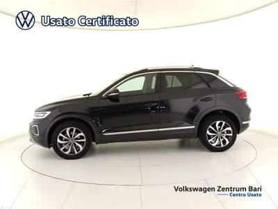Volkswagen T-Roc 1.0 tsi style 110cv Nero usata Bari