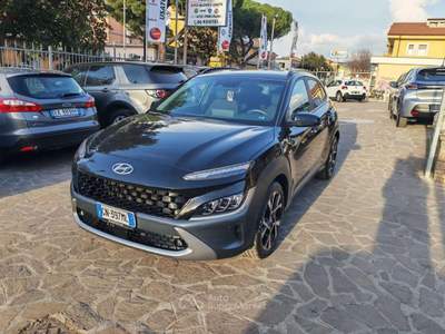 Hyundai Kona Kona I 2021 1.0 t-gdi 48V NLine 2wd 120cv imt Nero usata Albano Laziale