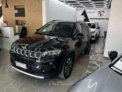 Jeep Compass Compass II 2021 1.3 turbo t4 phev Limited 4xe auto Nero usata Albano Laziale