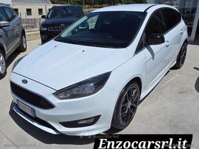 Ford Focus Focus 1.5 TDCi 120 CV S&S ST Line Bianco usata Ascoli Satriano
